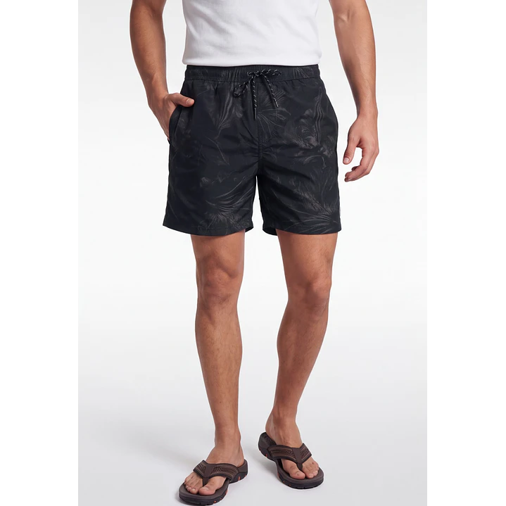 Traje De Baño Hombre Negro 1