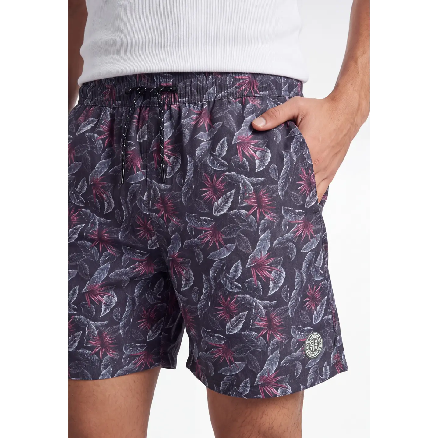 Traje De Baño Hombre Gris 4