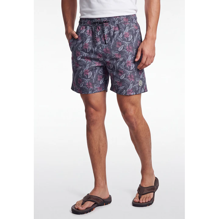 Traje De Baño Hombre Gris 1