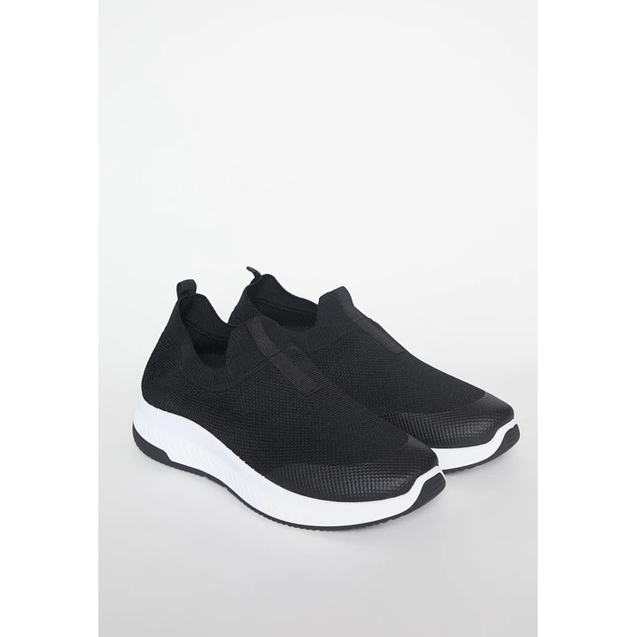 Zapatilla Sock sneakers Hombre Negro 1
