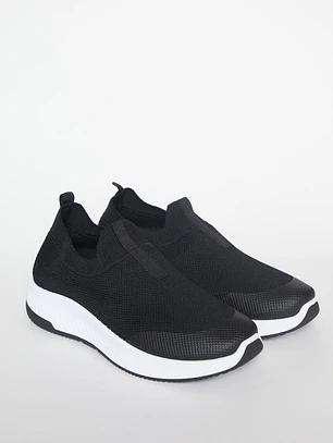 Zapatilla Sock sneakers Hombre Negro