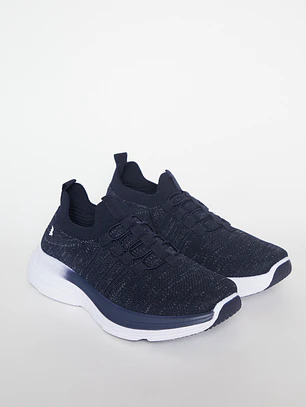 Zapatilla Sock sneakers Hombre Azul