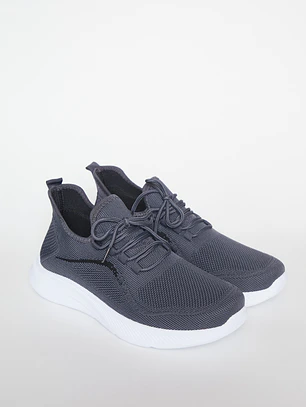 Zapatilla Sock sneakers Hombre Gris