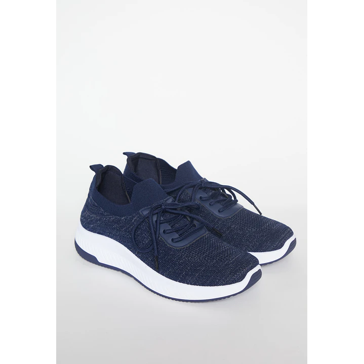 Zapatilla Sock sneakers Hombre Azul 1