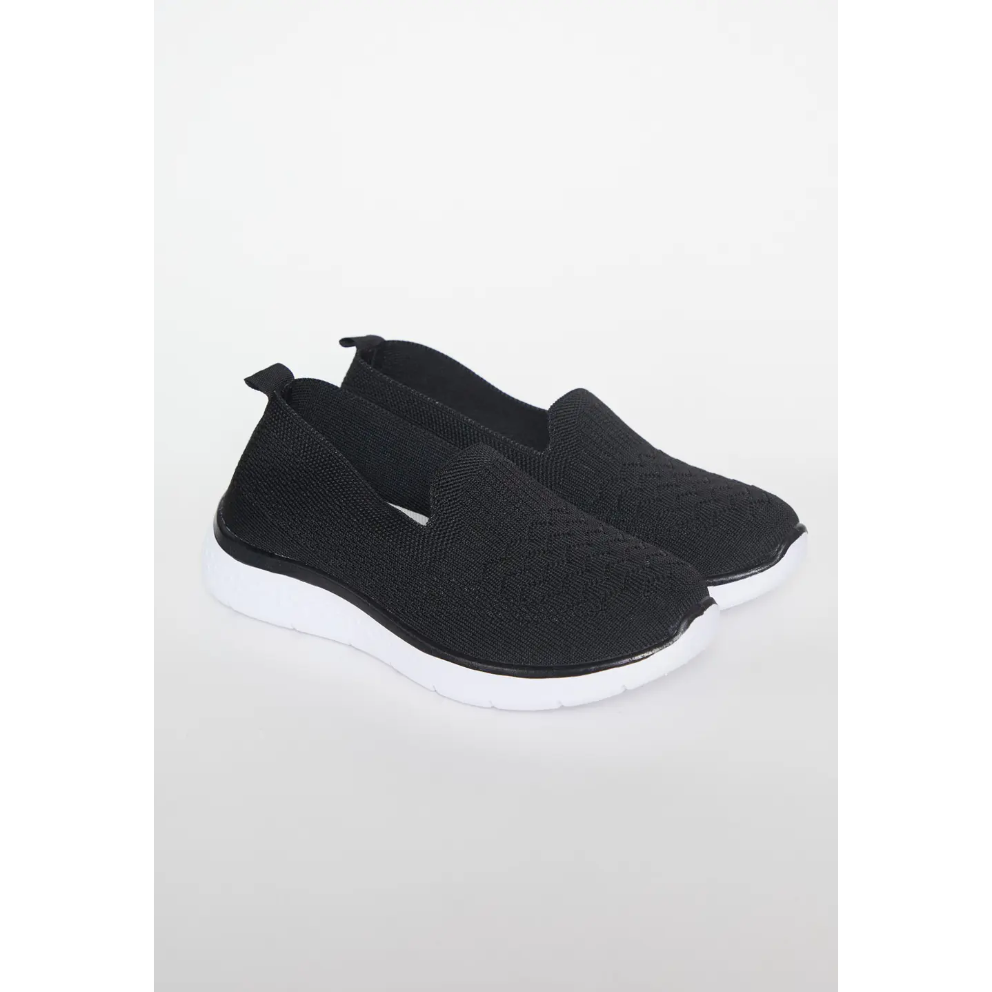 Zapatilla Slip-On Mujer Negro 1
