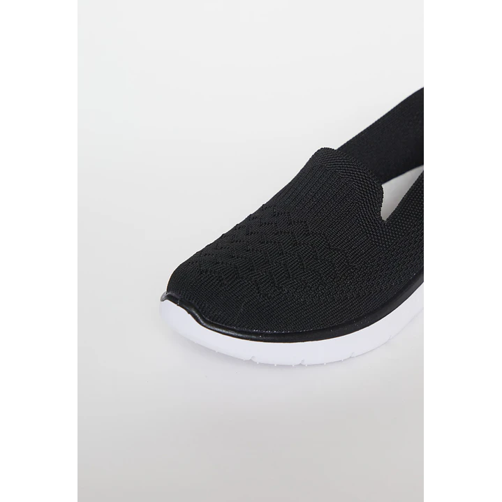 Zapatilla Slip-On Mujer Negro 3