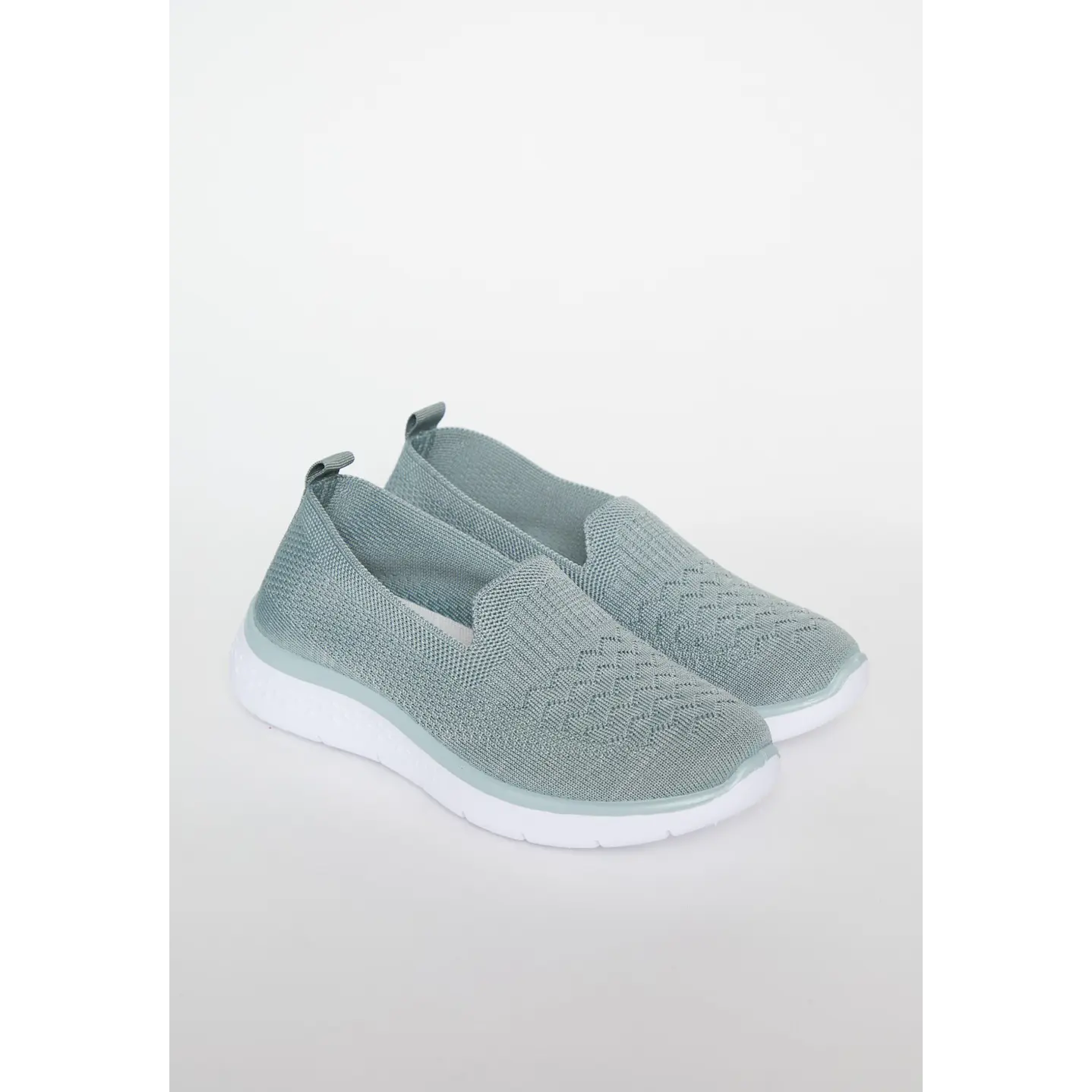 Zapatilla Slip-On Mujer Verde 1