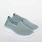 Zapatilla Slip-On Mujer Verde - Miniatura 1