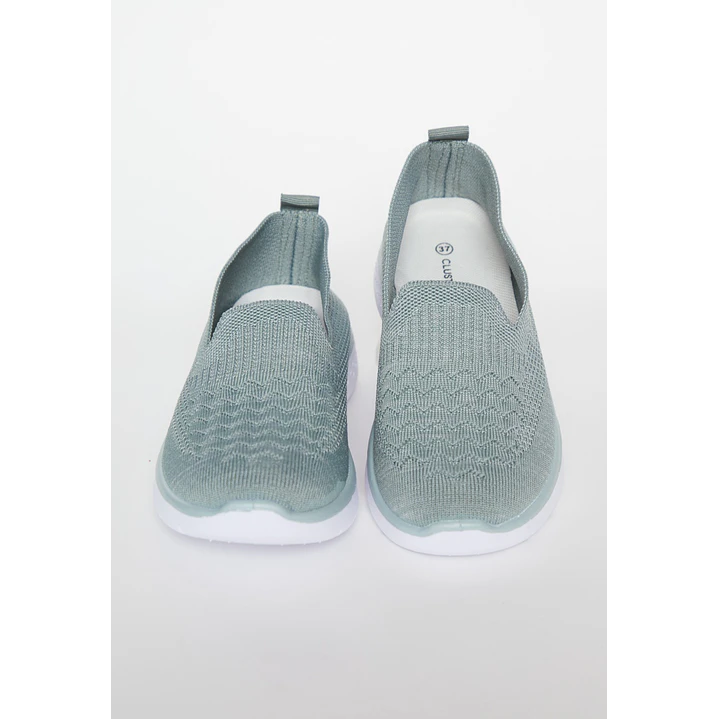 Zapatilla Slip-On Mujer Verde 2