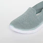 Zapatilla Slip-On Mujer Verde - Miniatura 3