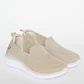 Zapatilla Slip-On Mujer Beige - Miniatura 1