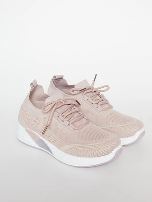 Zapatilla Sock sneakers Mujer Rosado