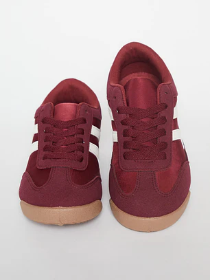 Zapatilla Urbana Mujer Burdeo