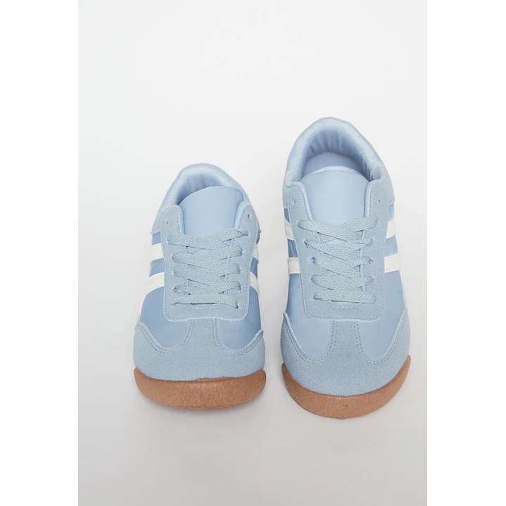Zapatilla Urbana Mujer Celeste 2