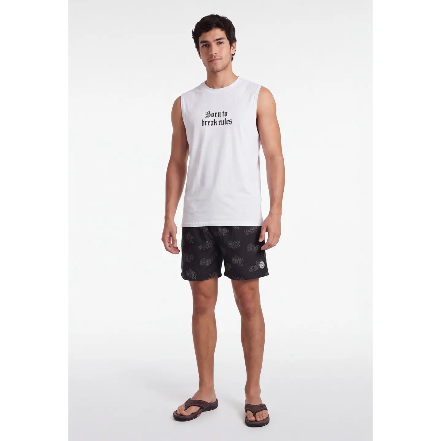 Traje De Baño Urbano Hombre Acero 3