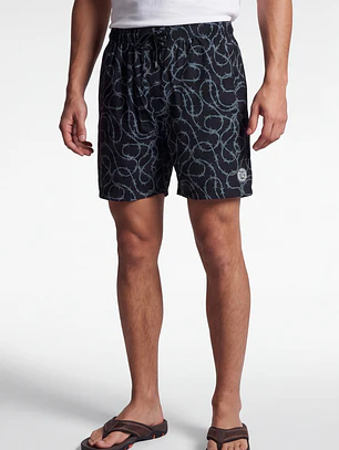 Traje De Baño Urbano Hombre Azul