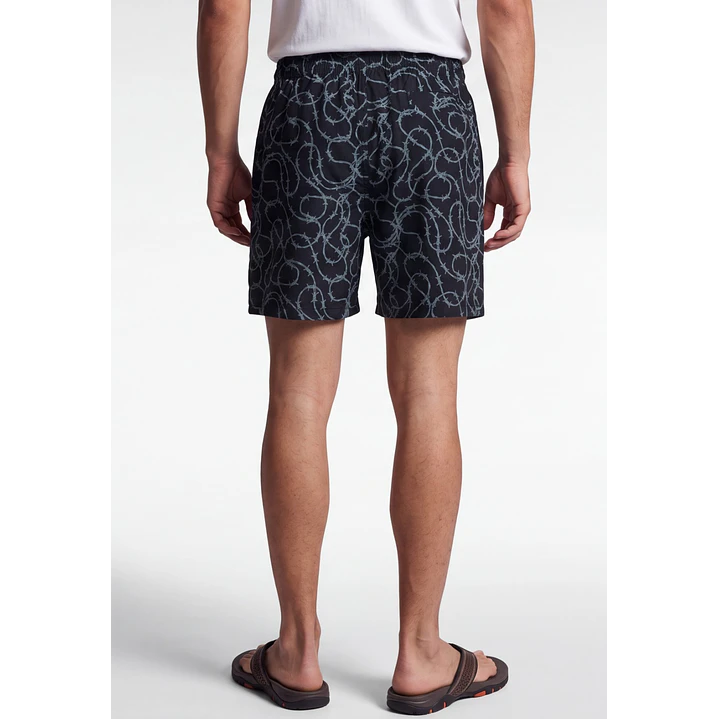 Traje De Baño Urbano Hombre Azul 2