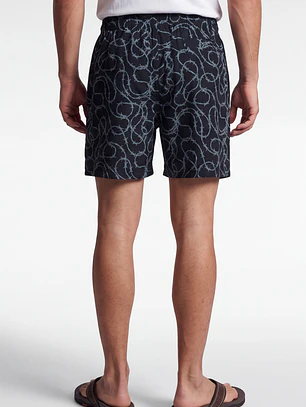 Traje De Baño Urbano Hombre Azul