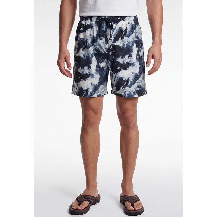 Traje De Baño Urbano Hombre Celeste 1
