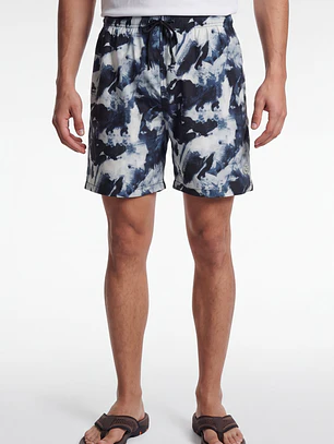 Traje De Baño Urbano Hombre Celeste
