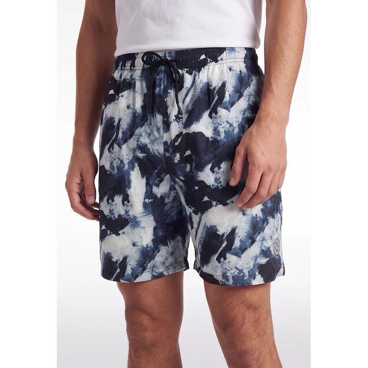 Traje De Baño Urbano Hombre Celeste 4