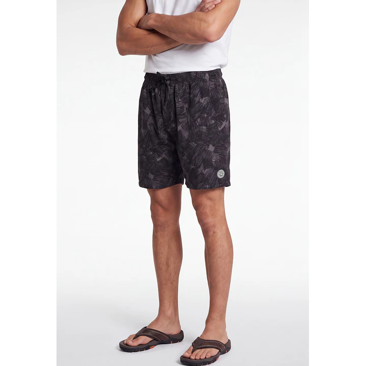 Traje De Baño Urbano Hombre Gris 1
