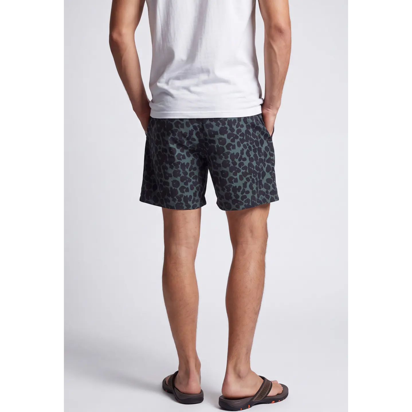 Traje De Baño Urbano Hombre Verde 2