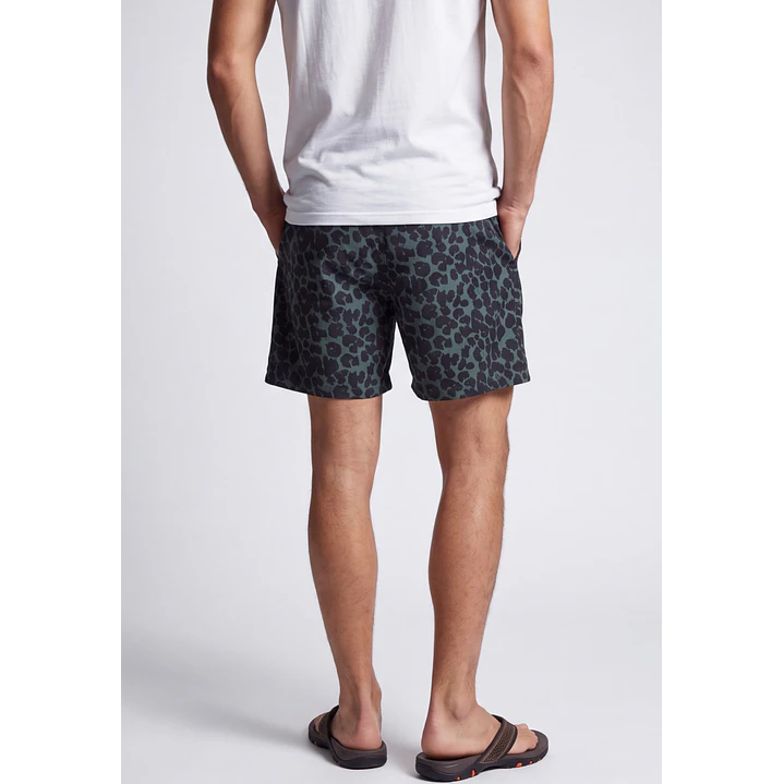 Traje De Baño Urbano Hombre Verde 2