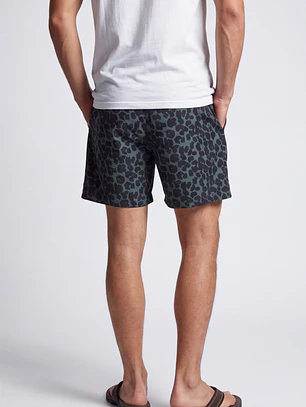 Traje De Baño Urbano Hombre Verde
