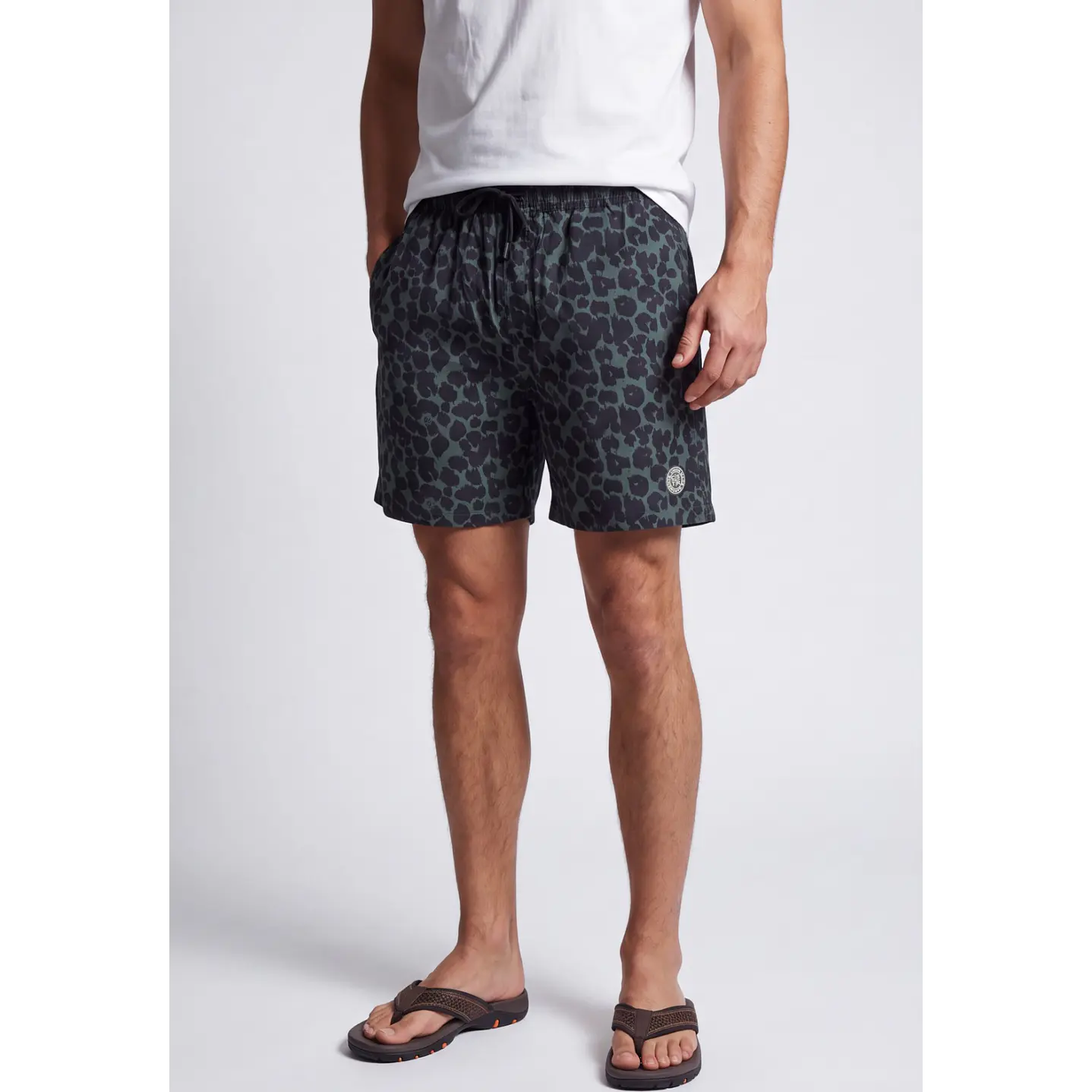 Traje De Baño Urbano Hombre Verde 1