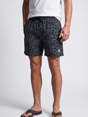 Traje De Baño Urbano Hombre Verde