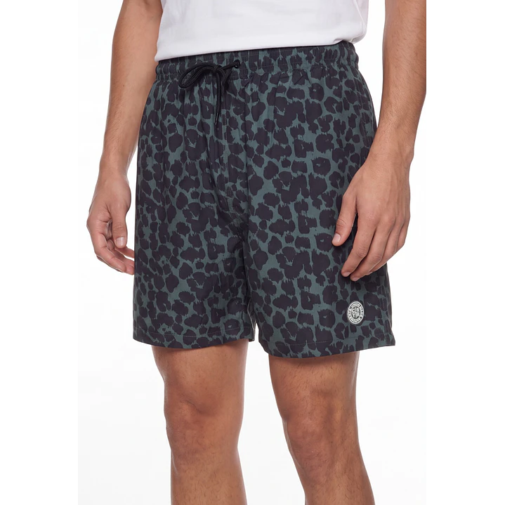 Traje De Baño Urbano Hombre Verde 4
