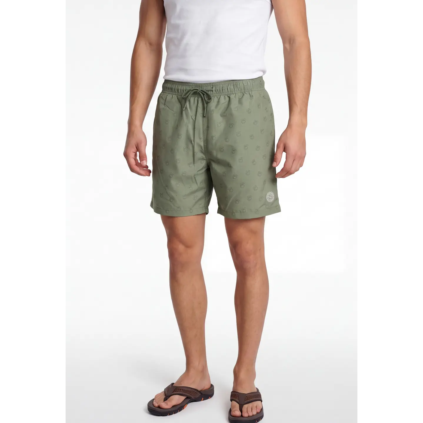 Traje De Baño Hombre Verde 1