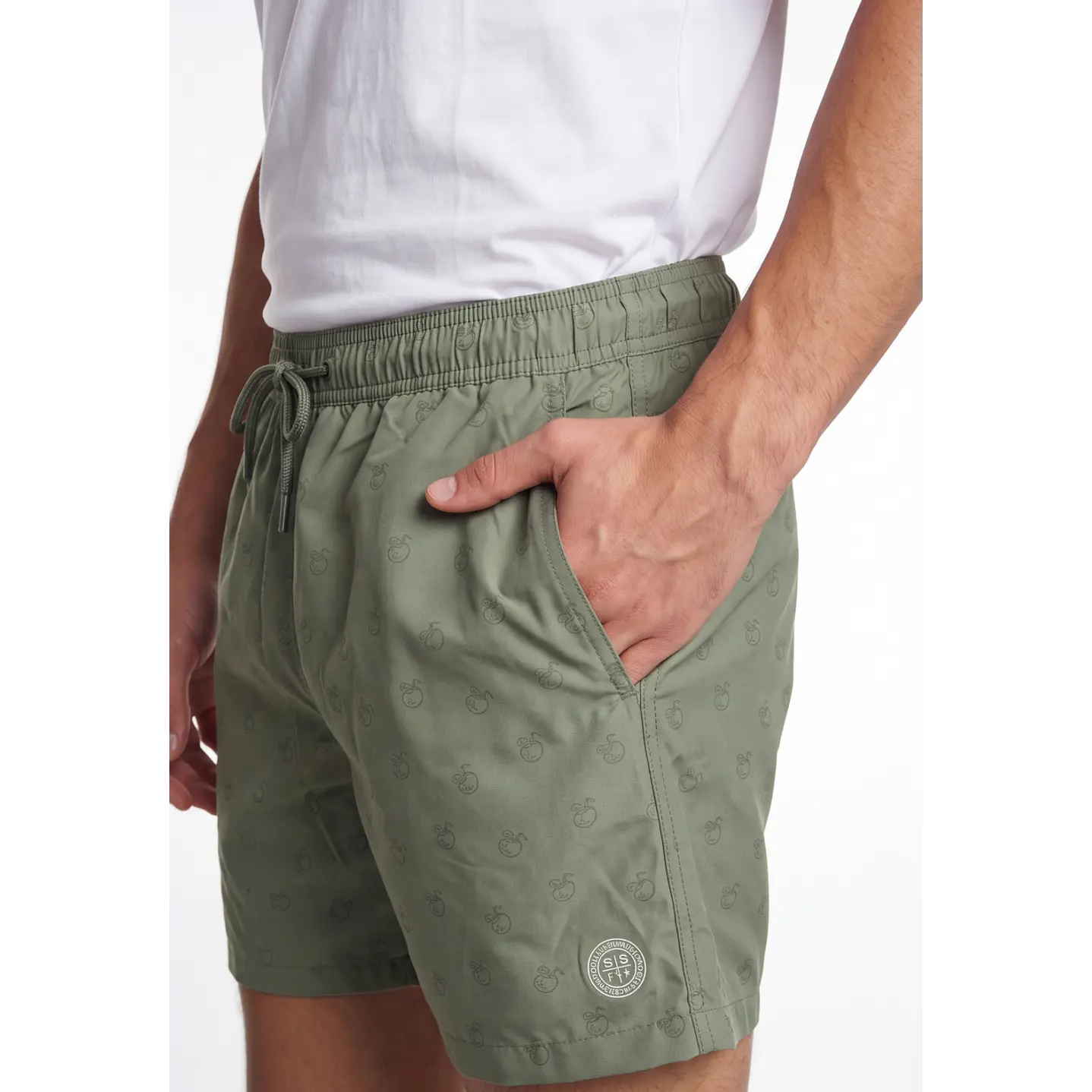 Traje De Baño Hombre Verde 4