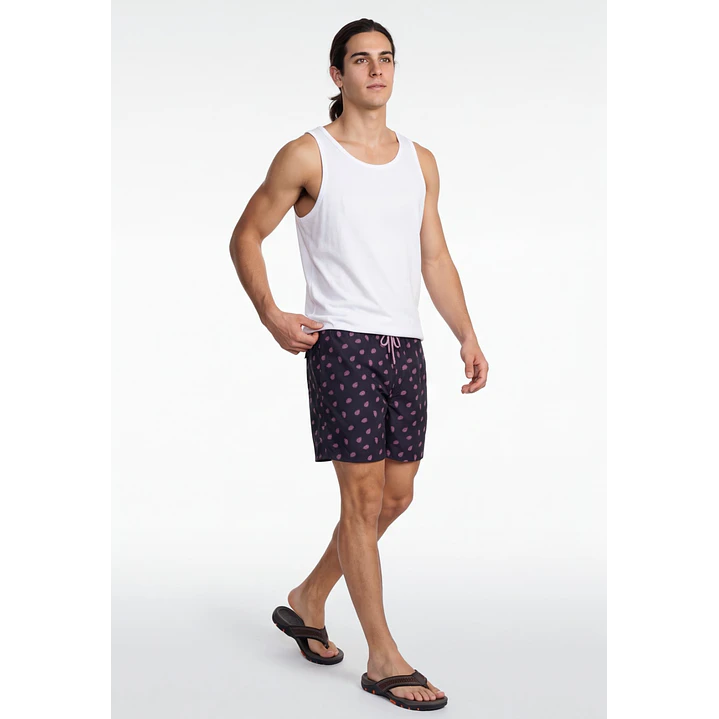 Traje De Baño Hombre Negro 3