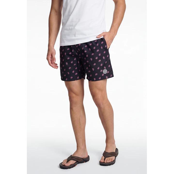 Traje De Baño Hombre Negro 1
