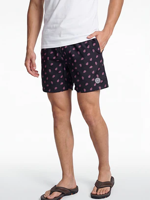 Traje De Baño Hombre Negro