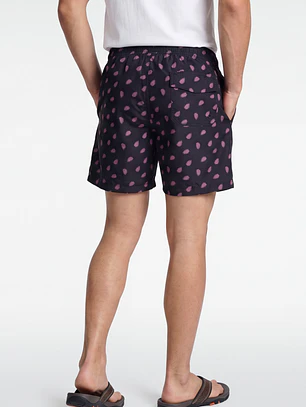 Traje De Baño Hombre Negro