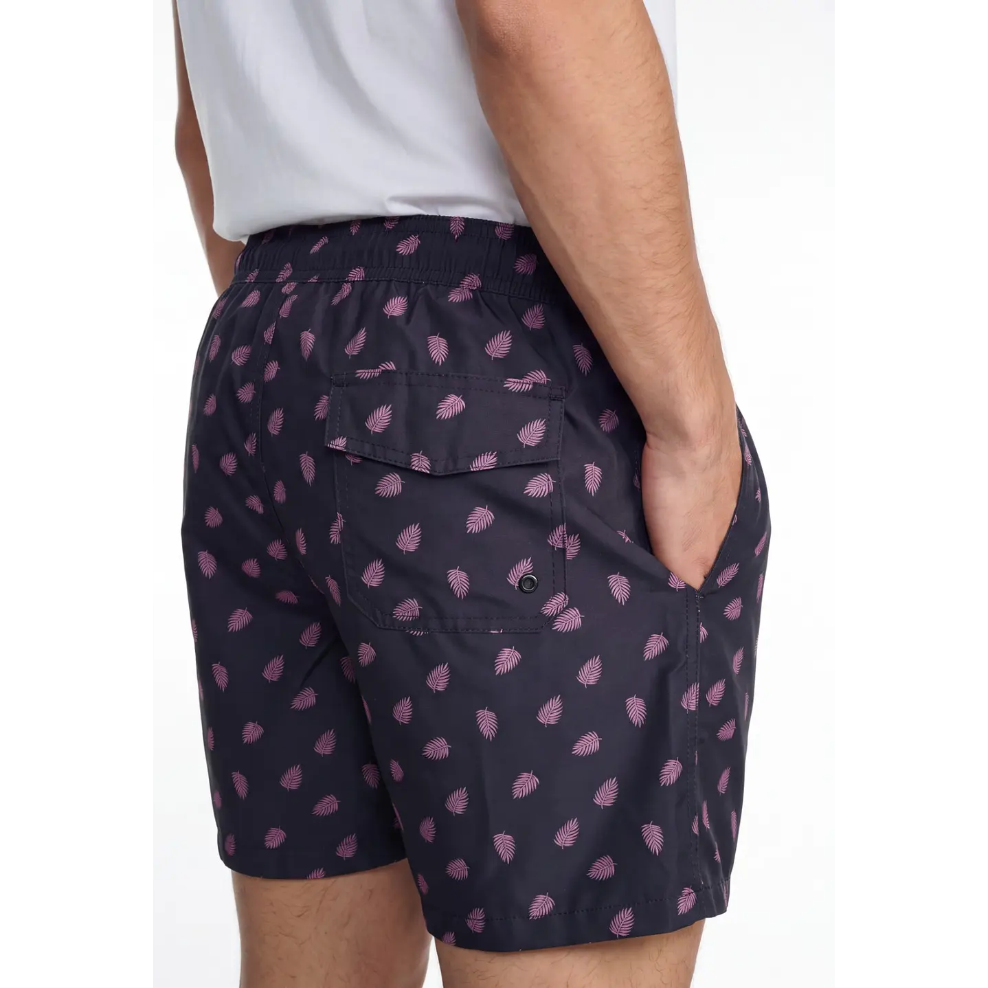 Traje De Baño Hombre Negro 4