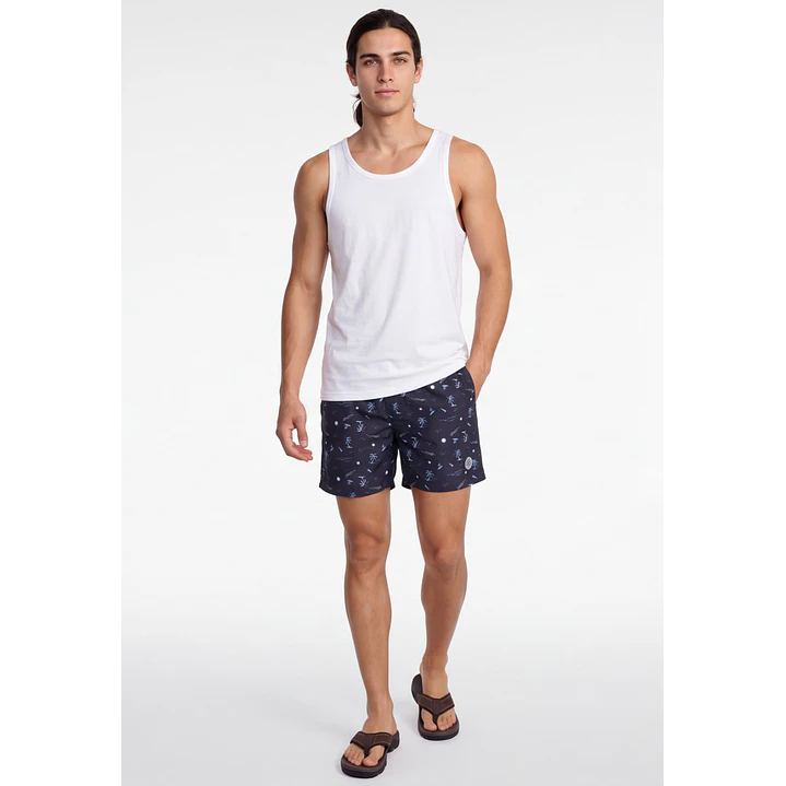 Traje De Baño Hombre Acero 3