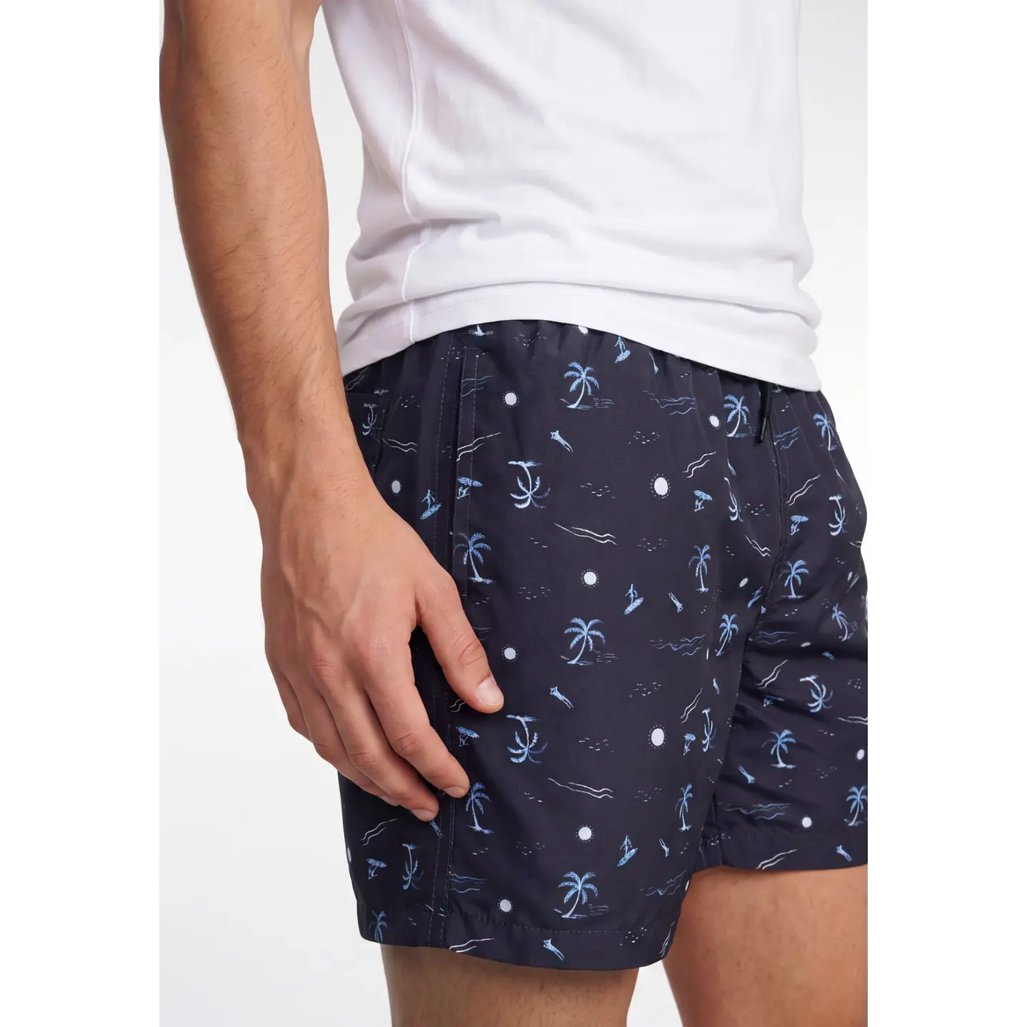 Traje De Baño Hombre Acero 4