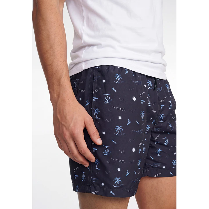 Traje De Baño Hombre Acero 4
