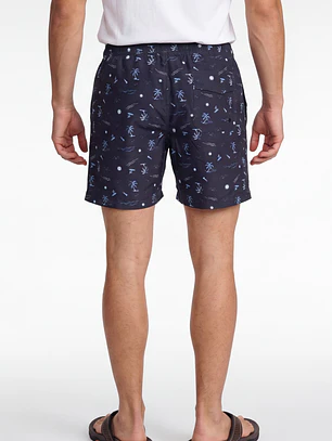 Traje De Baño Hombre Acero
