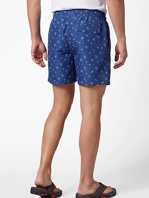Traje De Baño Hombre Azul