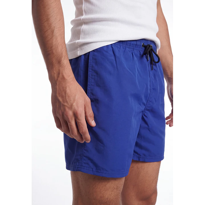 Traje De Baño Clasico Hombre Azulino 4