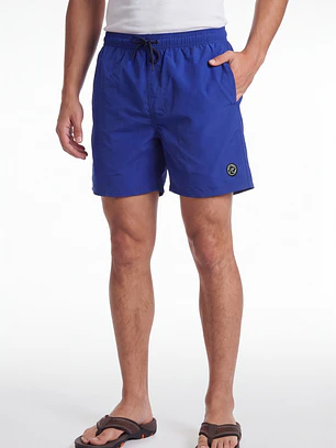Traje De Baño Clasico Hombre Azulino