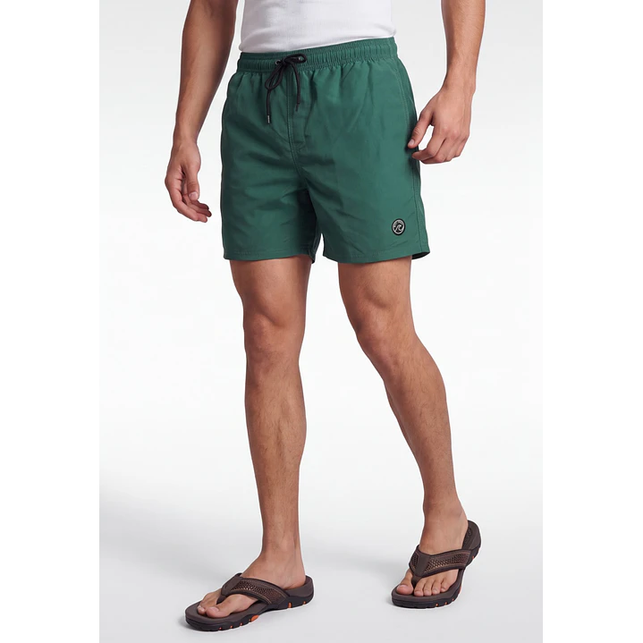 Traje De Baño Clásico Hombre Verde 1