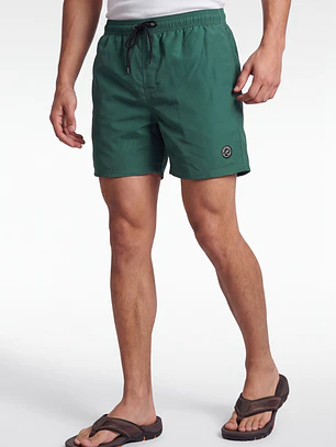 Traje De Baño Clásico Hombre Verde