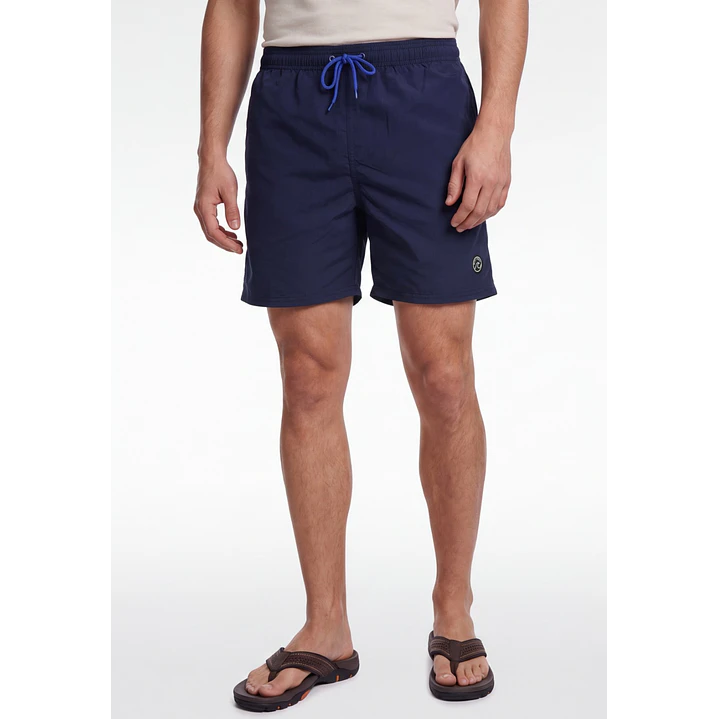 Traje De Baño Clásico Hombre Azul 1
