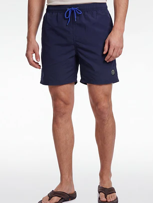 Traje De Baño Clásico Hombre Azul